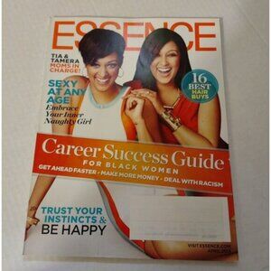 ESSENCE MAGAZINE-APRIL 2013-TIA & TAMERA-VINTAGE-LIKE NEW